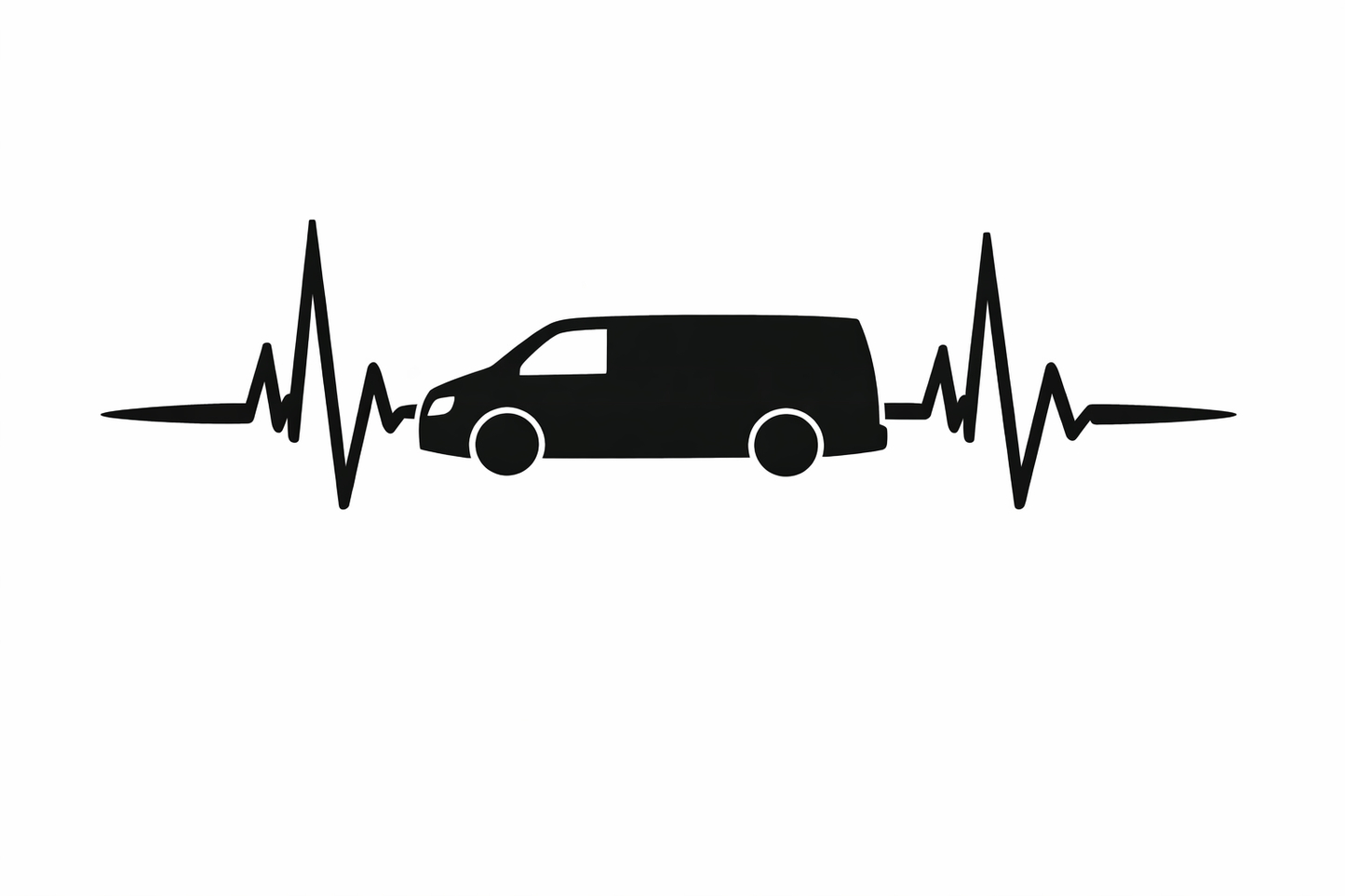 Heart Beat Transporter Decal