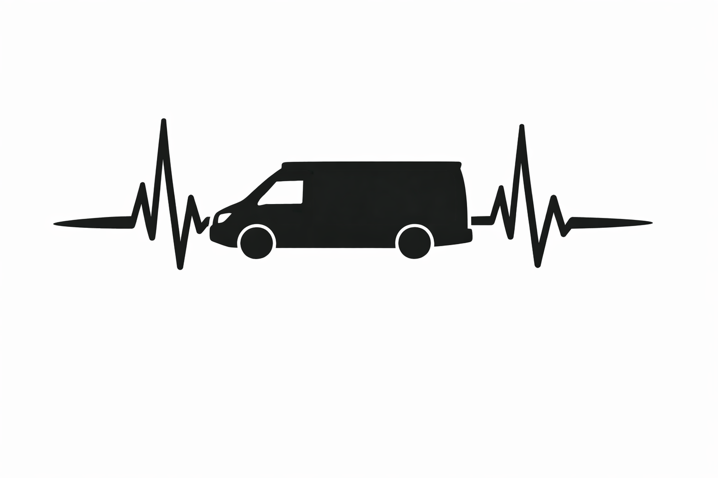 Heart Beat Sprinter Decal