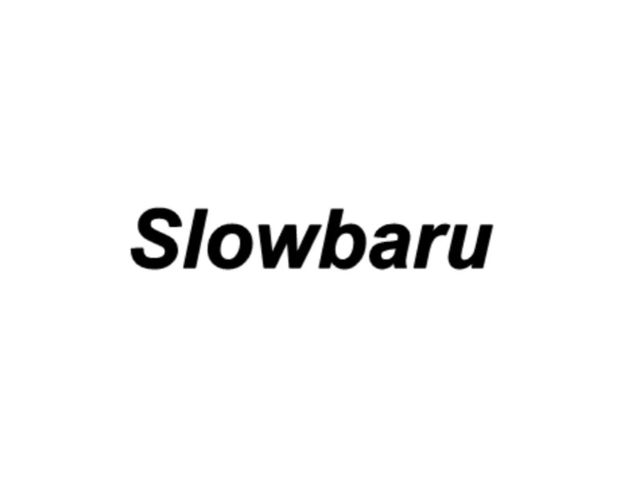Slowbaru Decal