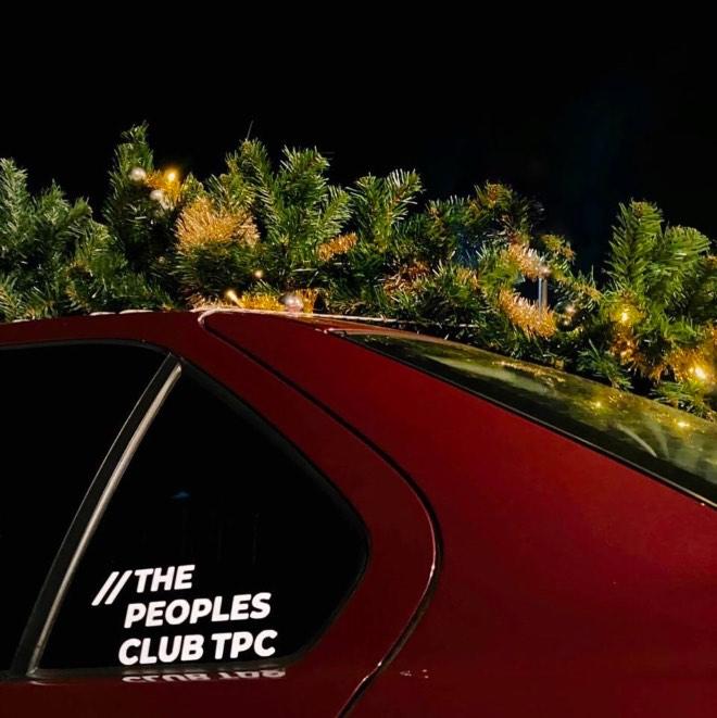 The Peoples Club (TPC) Decal