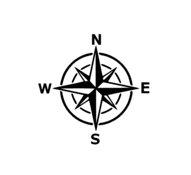 Compass Decal