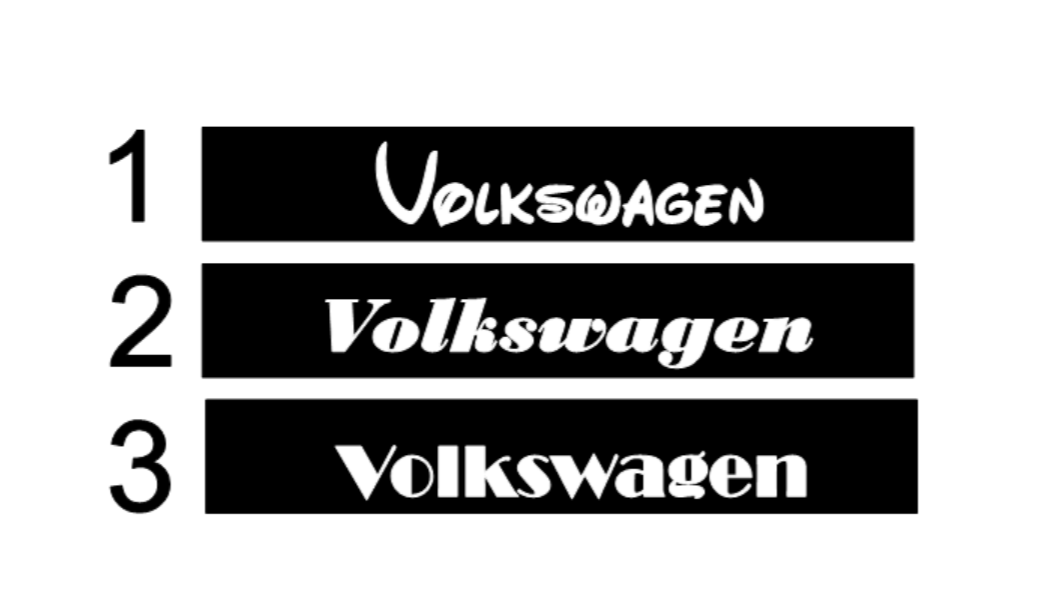 Volkswagen Sun Strip