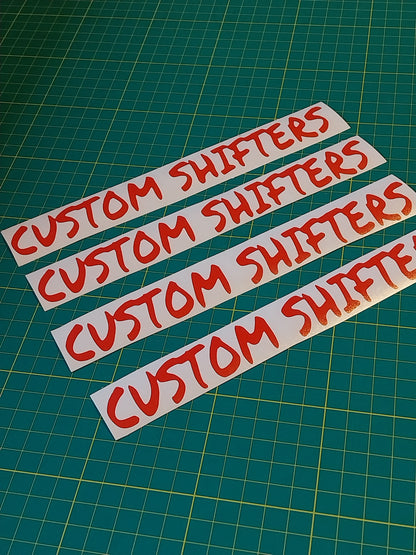 Custom Shifters Decal