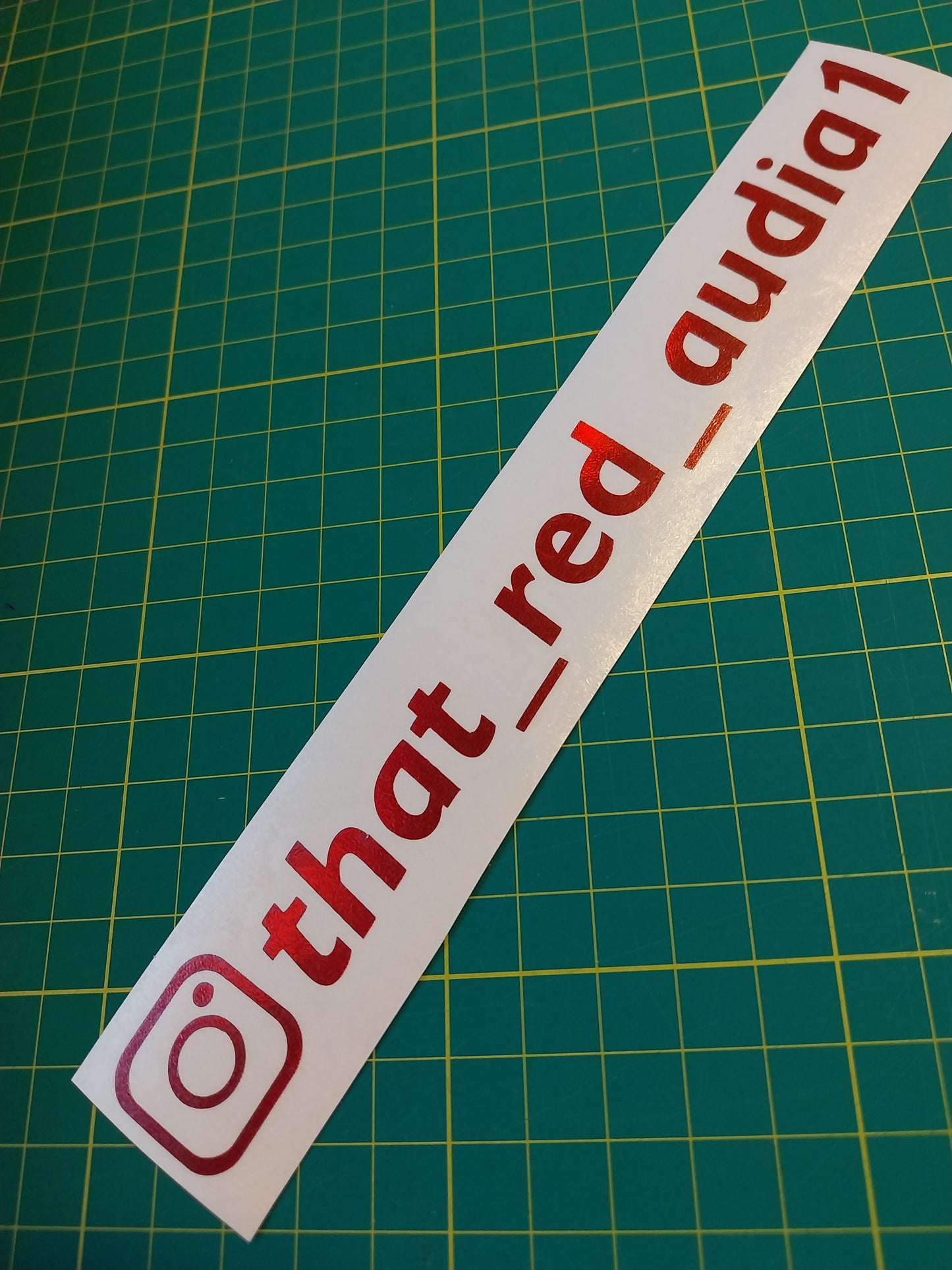 10x Instagram Tag Decal Design 1