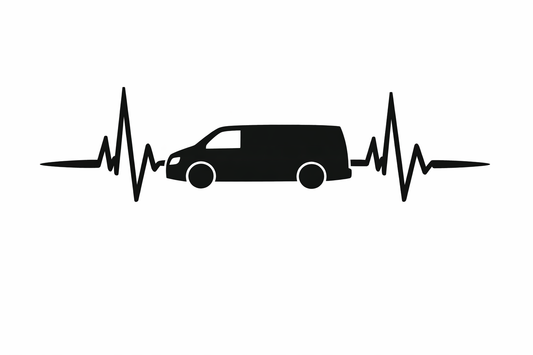 Heart Beat Transporter Decal