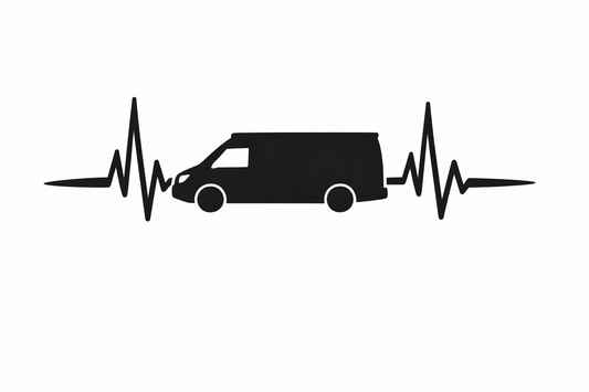 Heart Beat Sprinter Decal