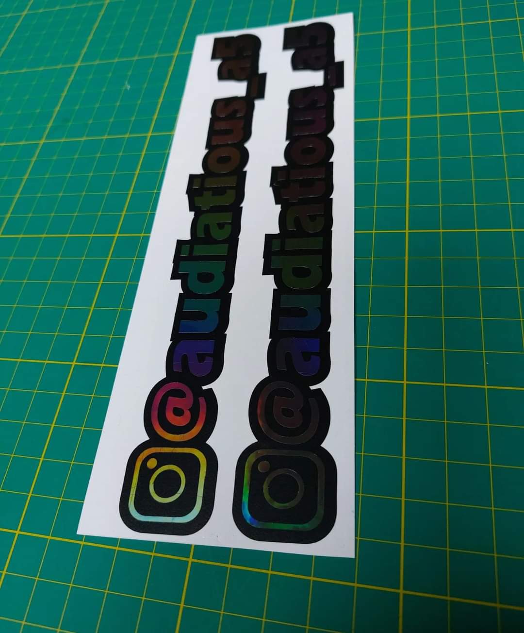10x Instagram Tag Decal Design 1