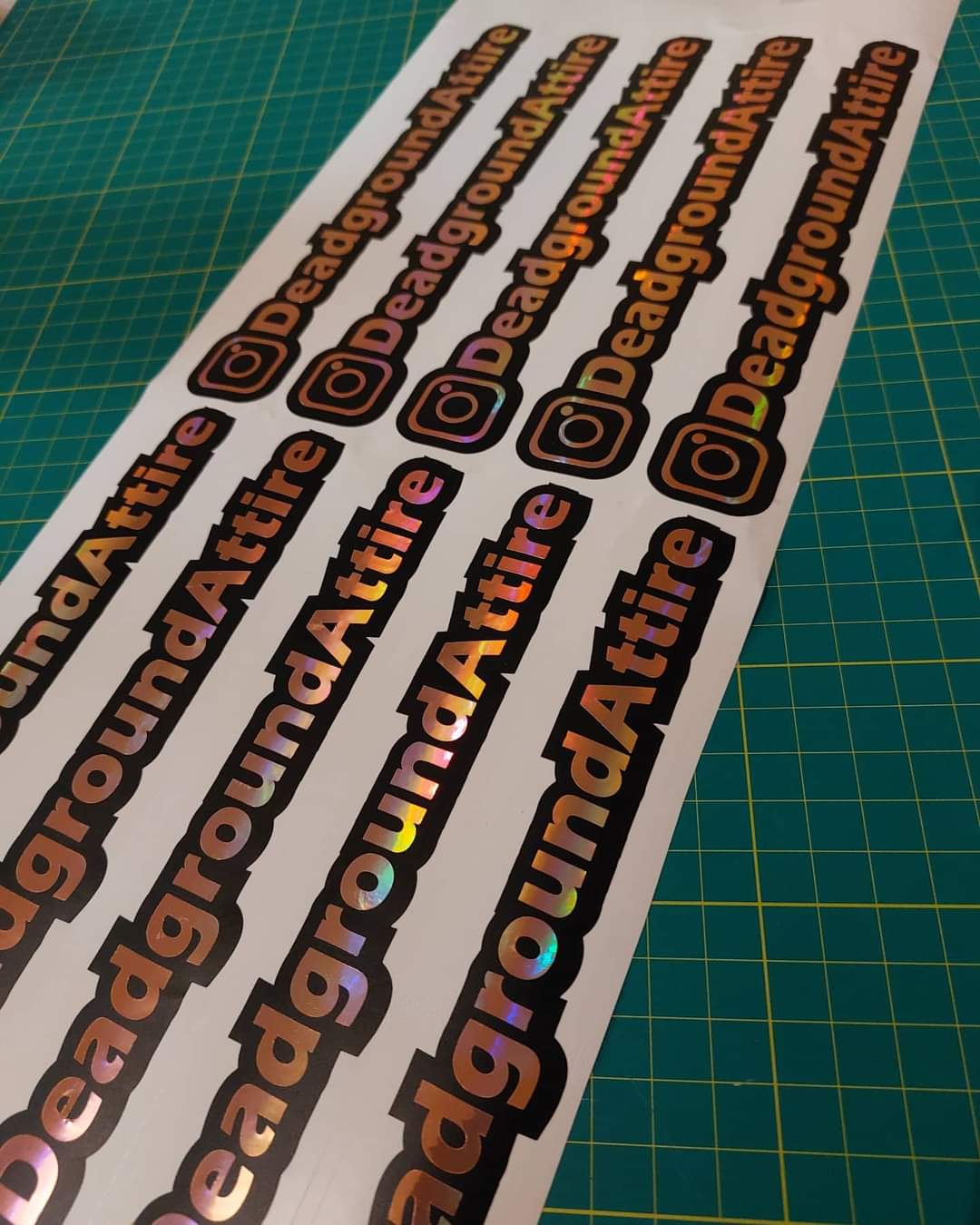 10x Instagram Tag Decal Design 1