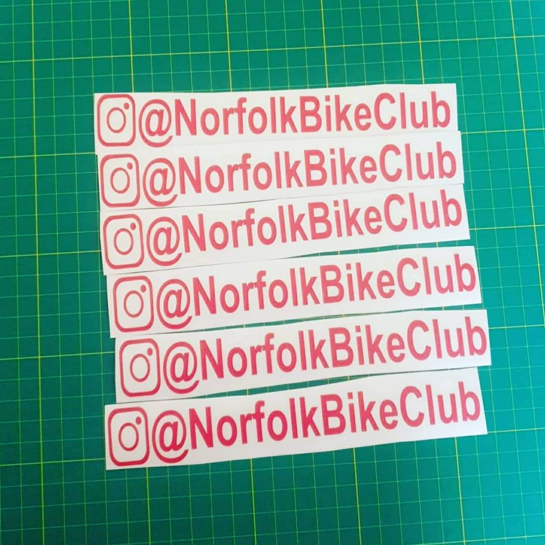 10x Instagram Tag Decal Design 1