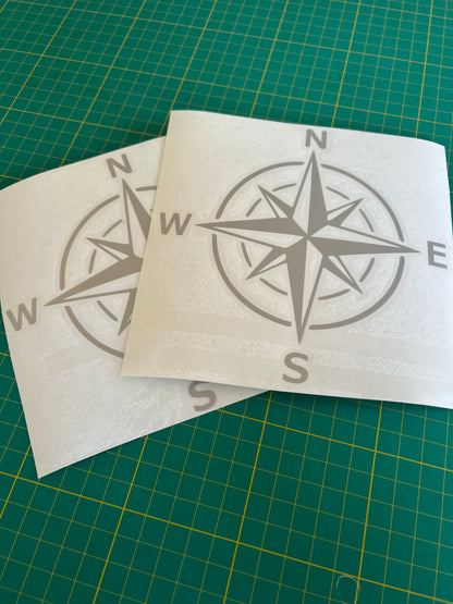 Compass Decal