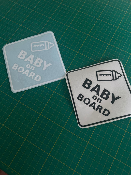 Baby On Board Decal