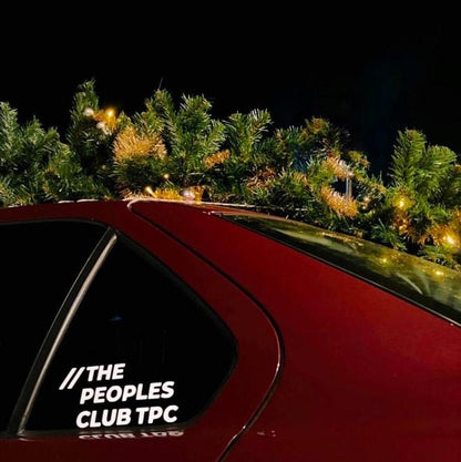 The Peoples Club (TPC) Decal