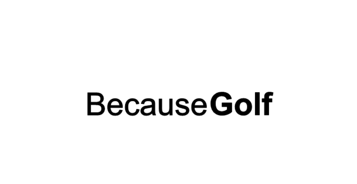 Because Golf Decal