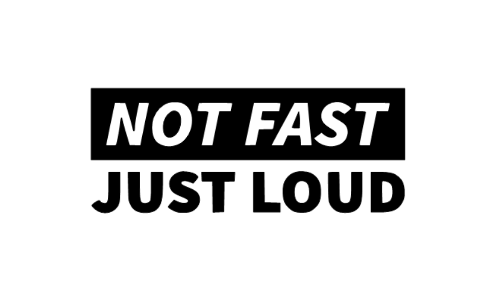 Not Fast Decal