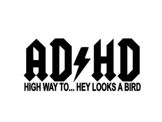 ADHD Decal