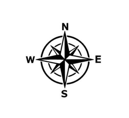 Compass Decal