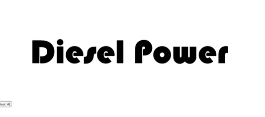 Diesel Power Decal