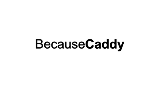 Because Caddy Decal