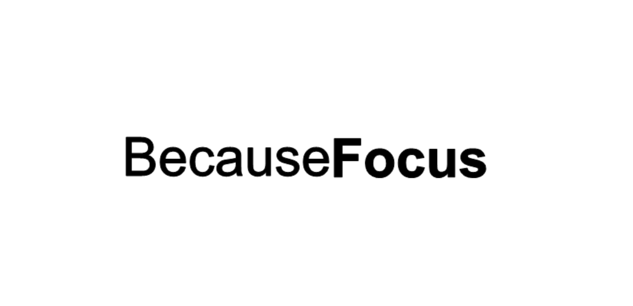 Because Focus Decal